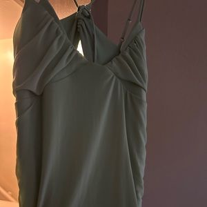 Green Oh Polly dress with tags.